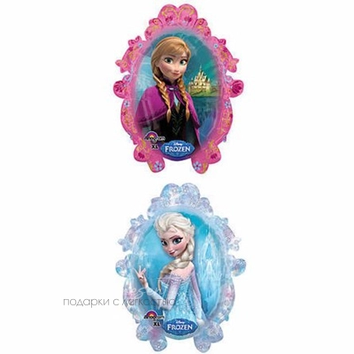 Фольгированный шар Зеркала, Холодное сердце